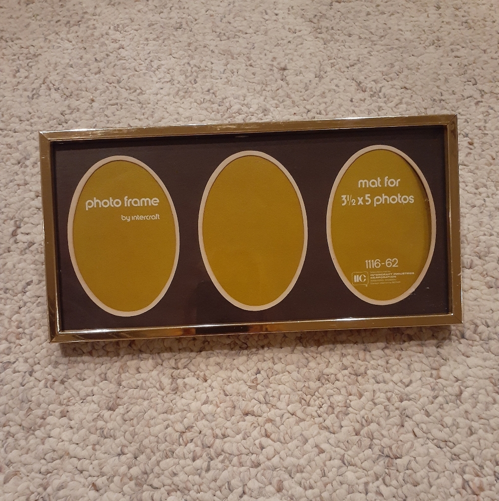 Vintage Photo Frame by Intercraft Mat Frame for 3 1/2 × 5 Photos